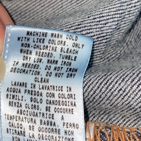 Guess Blue and Gold Straight Leg Jeans - Picture 11 of 13